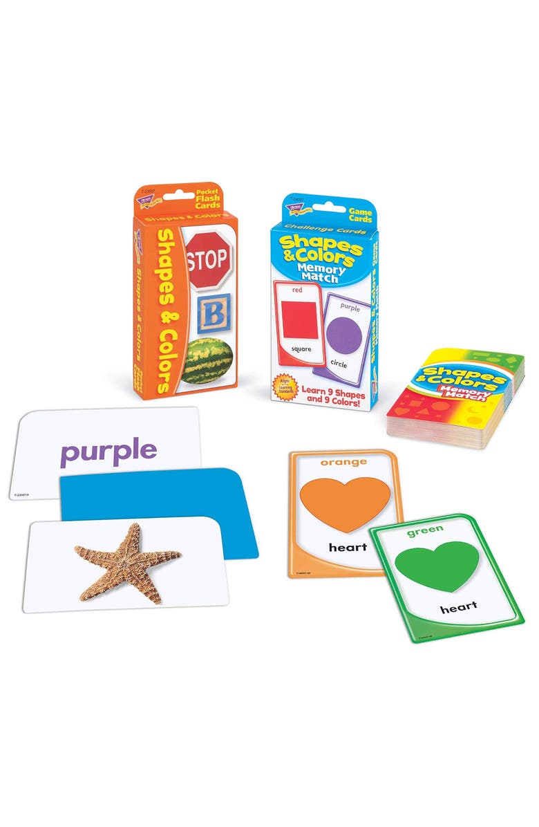 TREND enterprises, Inc. Shapes & Colors Learn & Play Bundle, Main, color, Multicolored
