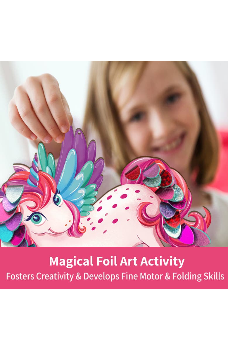 Chalk & Chuckles Foil Decorations-Magical Friends, Alternate, color, NO COLOR