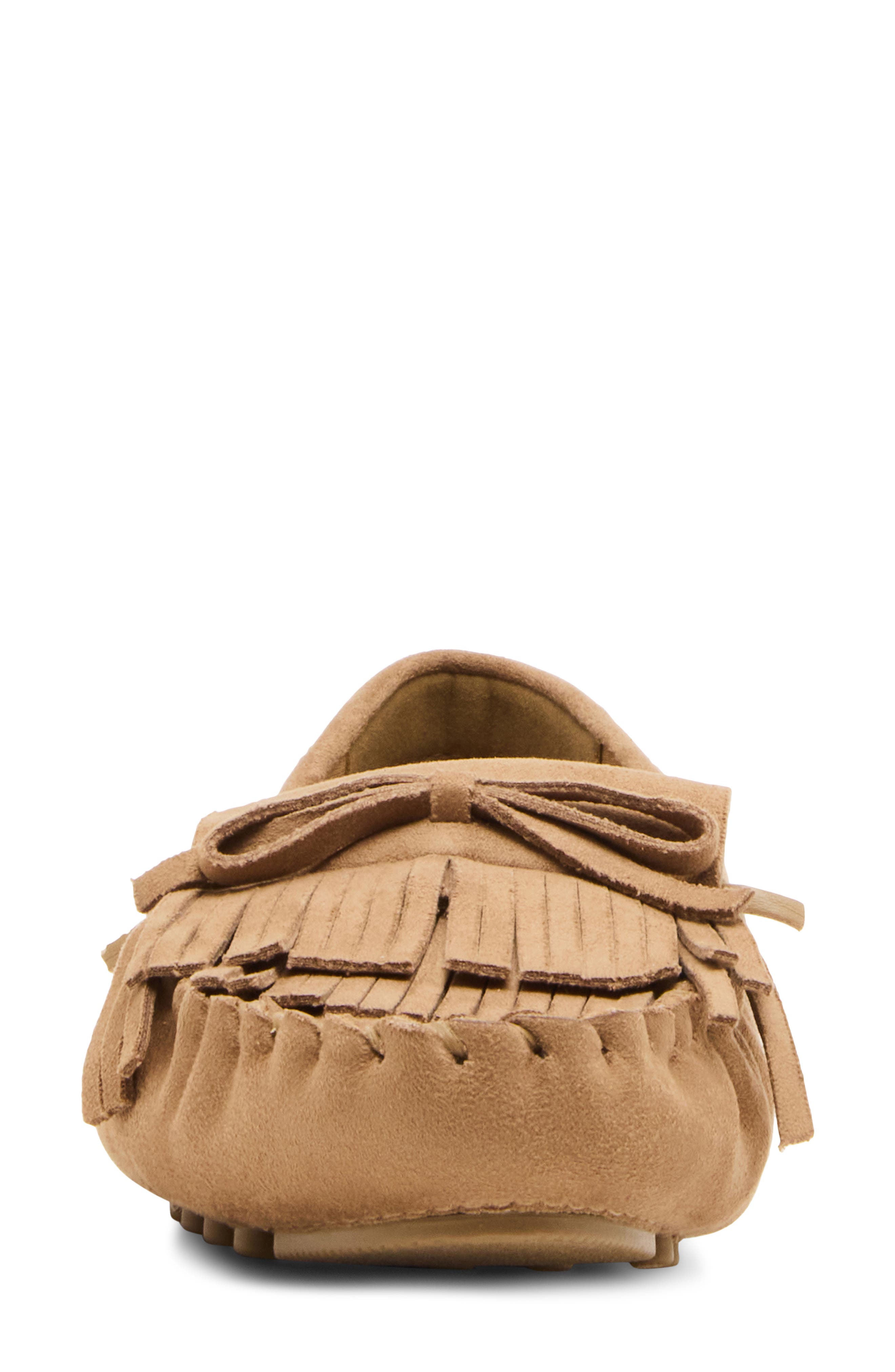 Anne Klein Cali Driving Shoe, Alternate, color, Sand Suede