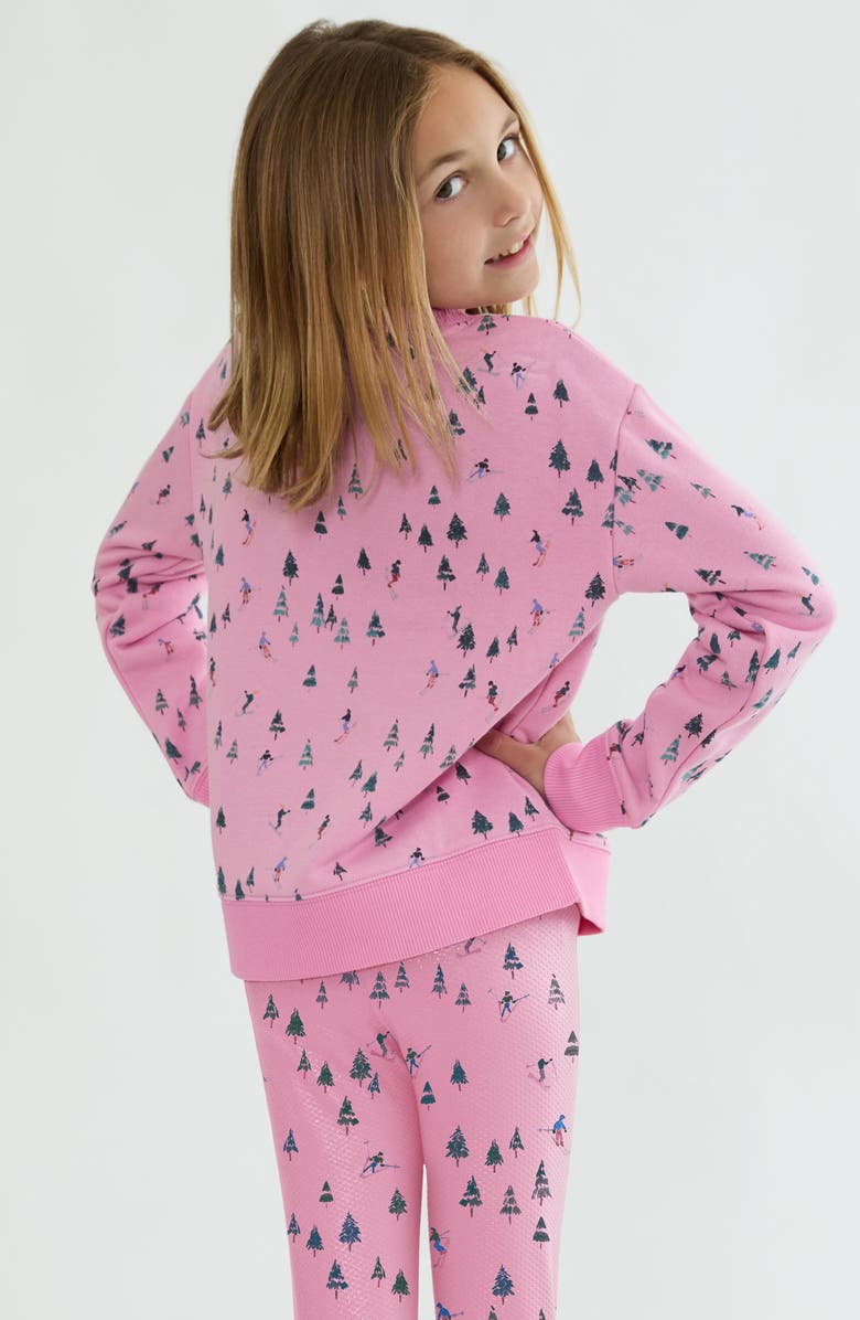 Beach Riot Kids' Little Cassia Cotton Blend Sweatshirt, Alternate, color, 