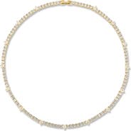 CHLOE AND MADISON Cubic Zirconia Tennis Necklace