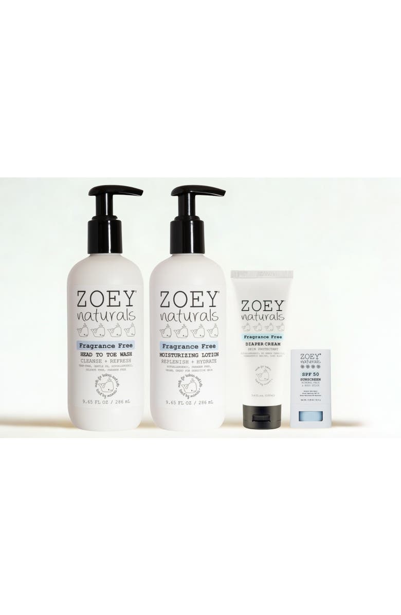 Zoey Naturals Delicate Skin Baby Bundle, Alternate, color, NO COLOR