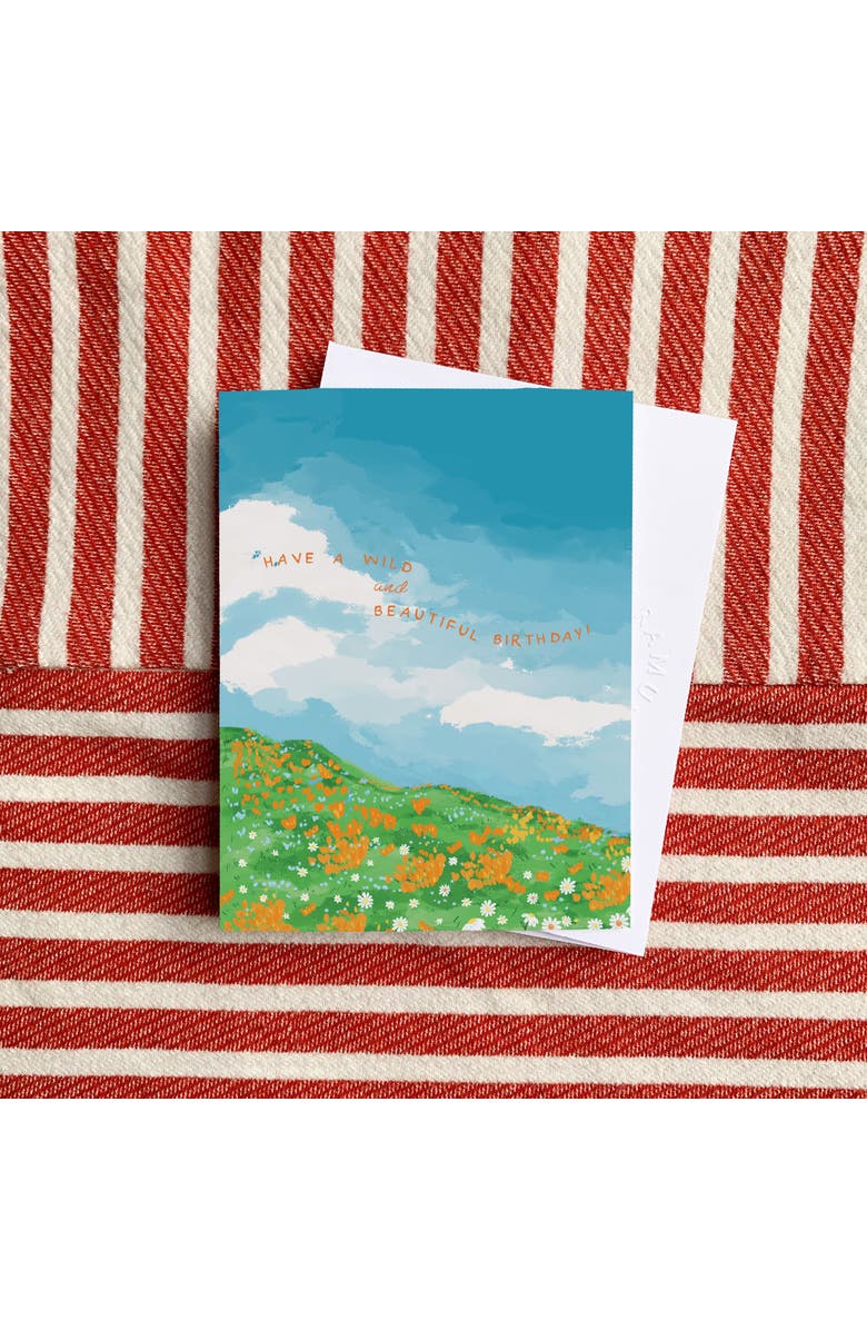 Ramus & Co Birthday Greeting Card Pack (3ct) "Wild and Beautiful Birthday", Alternate, color, Multi-Pack