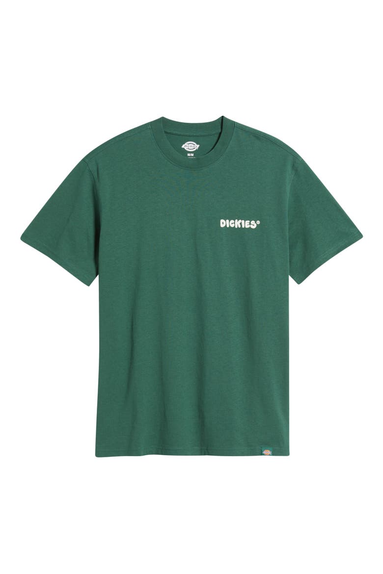 Gordonsville Logo Graphic T-Shirt, Alternate, color, PINE NEEDLE GREEN