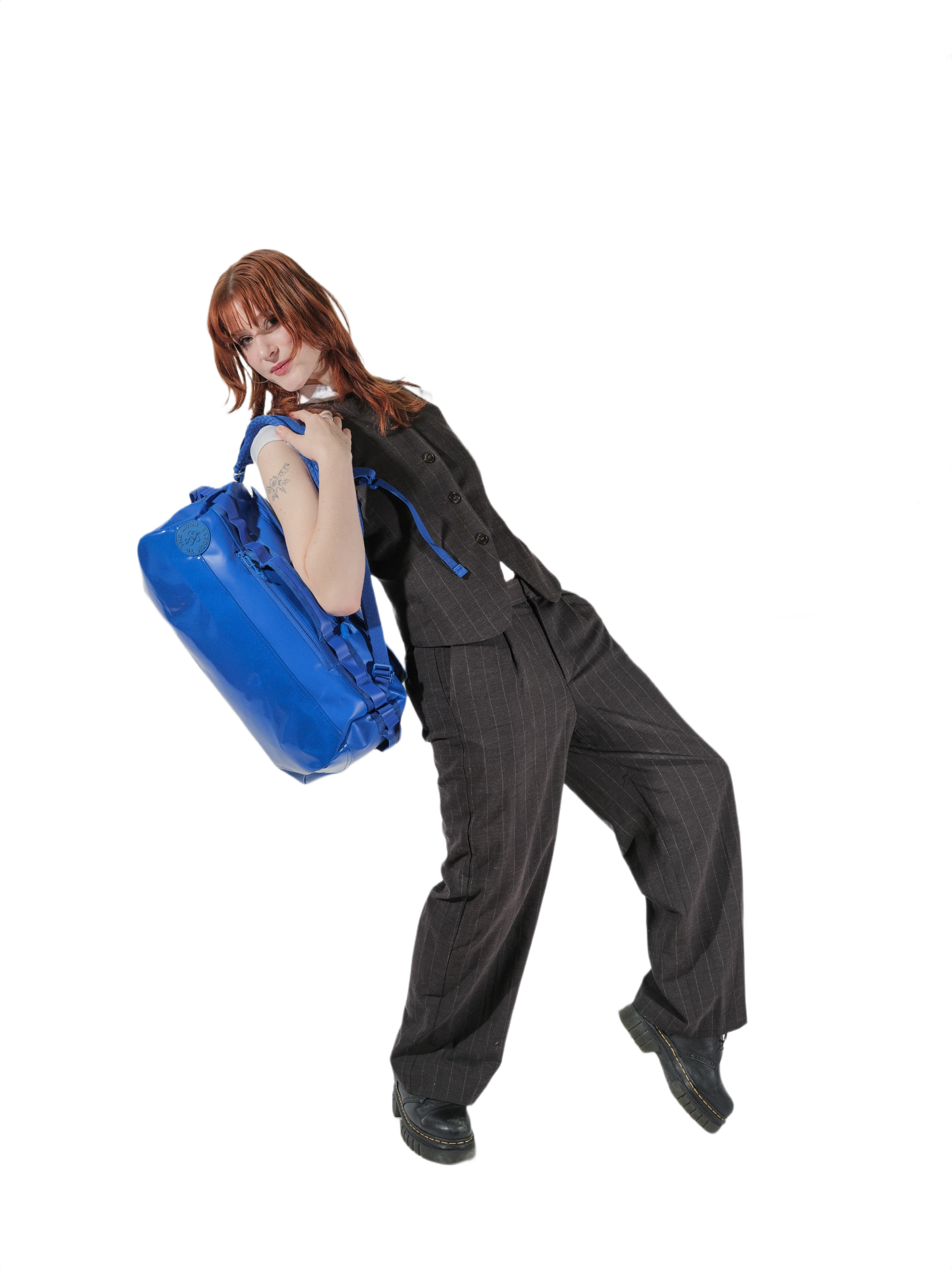 Baboon to the Moon New Go-Bag Duffle Small 40L, Alternate, color, Blue