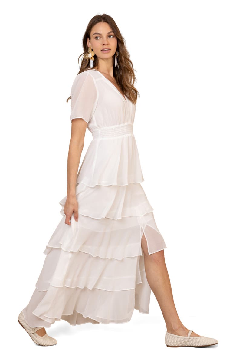 Hale Bob Imogene Solid Maxi Dress, Alternate, color,