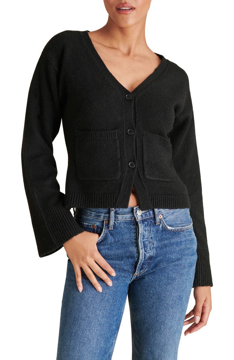 Steve Madden Odelia Crop Cardigan, Main, color,