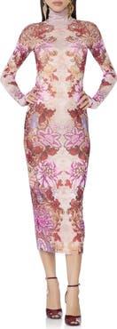 AFRM Shailene Turtleneck Midi Dress