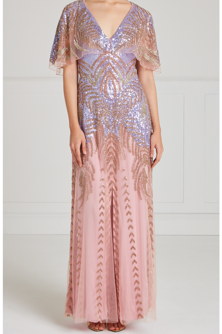 Solis Gown, Main, color, Lavender