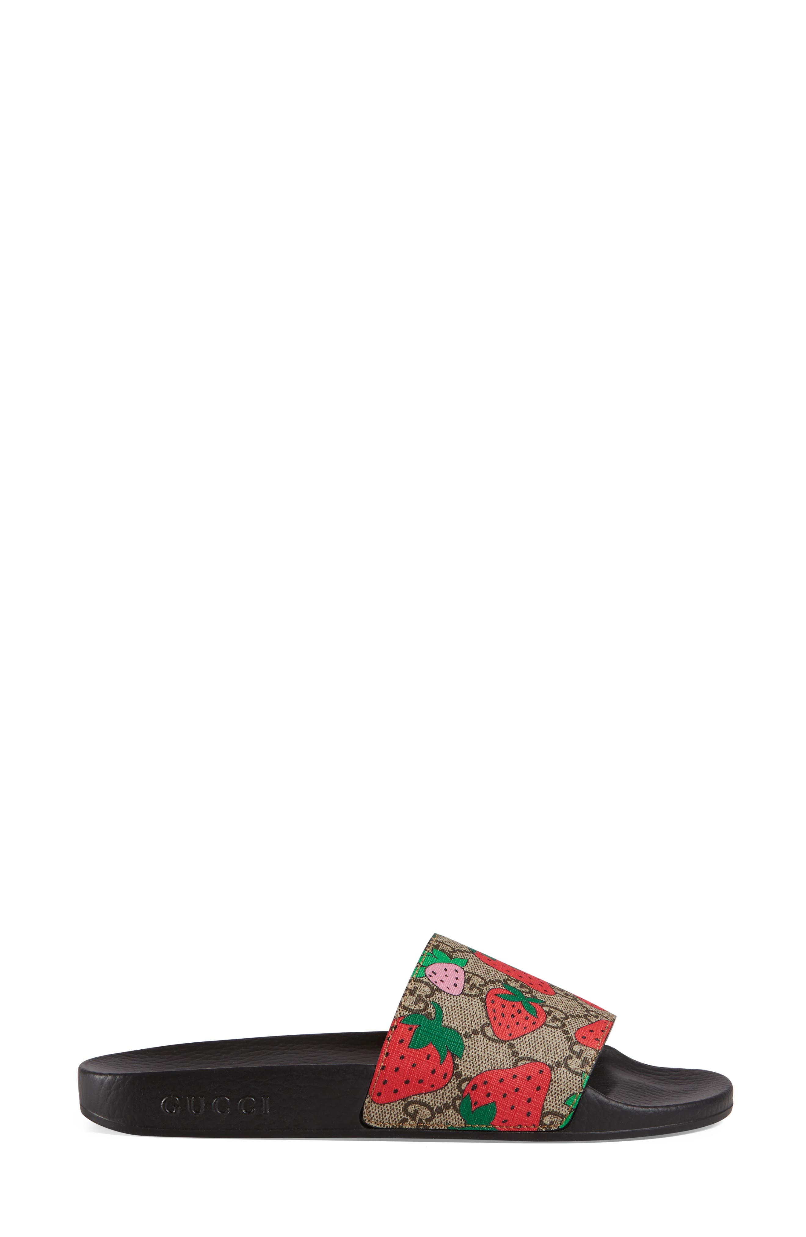 Pursuit Slide Sandal, Alternate, color, STRAWBERRY