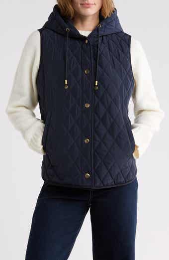 Quilted Hooded Vest