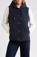Michael Kors Quilted Hooded Vest