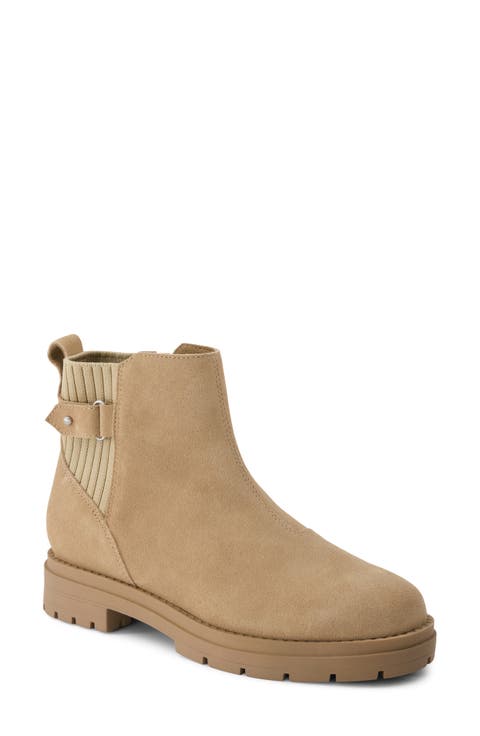 Leather Chelsea Bootie