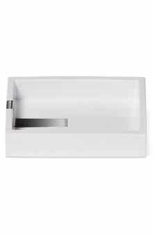 ROSELLI TRADING COMPANY Houston Street White Soap Dish