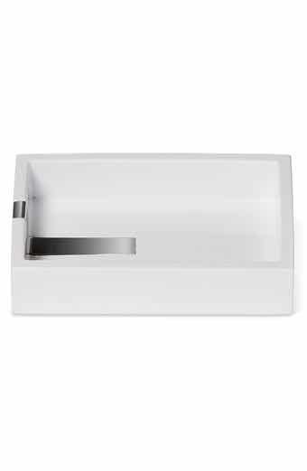 ROSELLI TRADING COMPANY Houston Street White Soap Dish