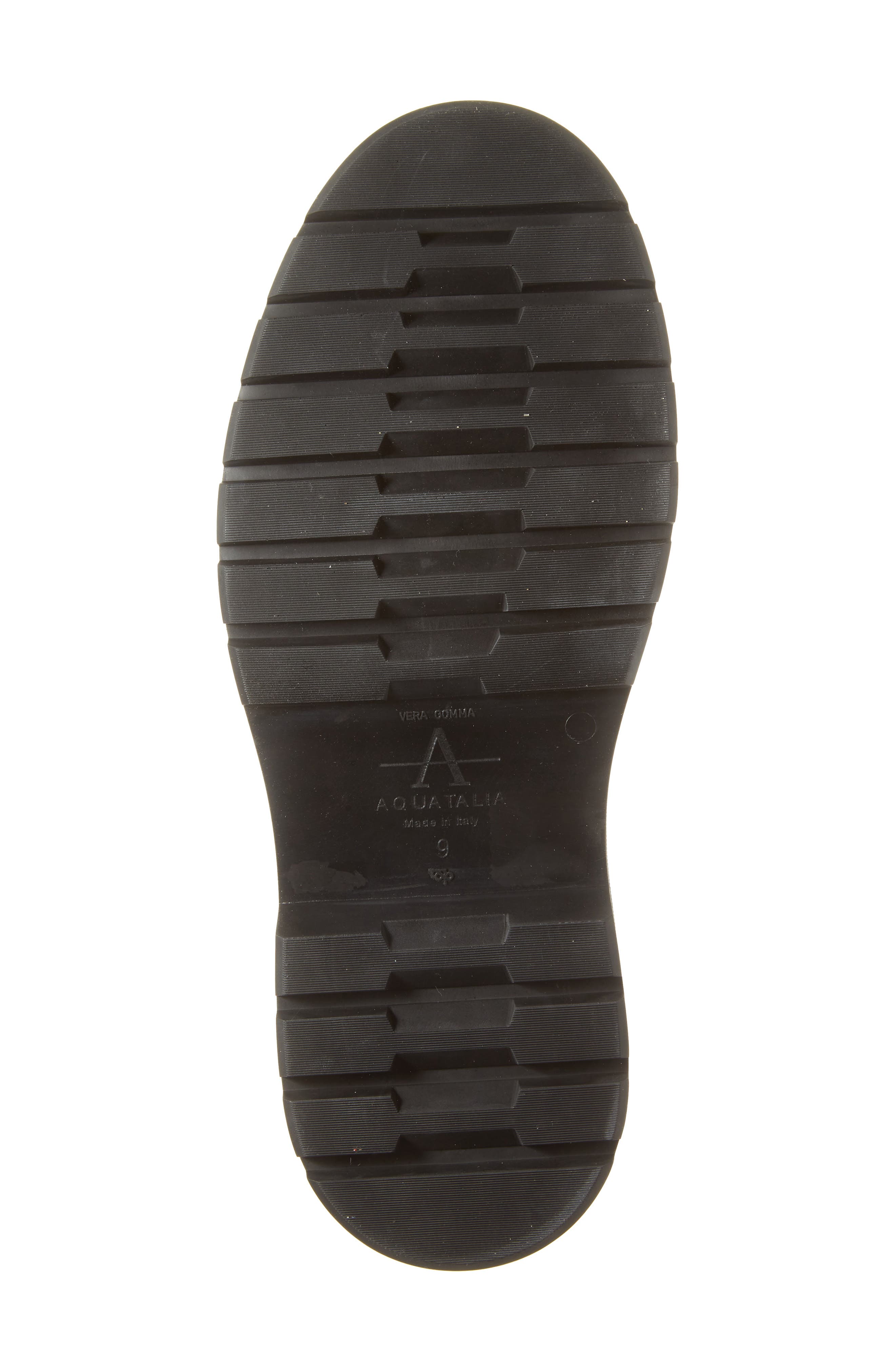 Aquatalia Kent Genuine Shearling Lined Chelsea Boot, Alternate, color, 