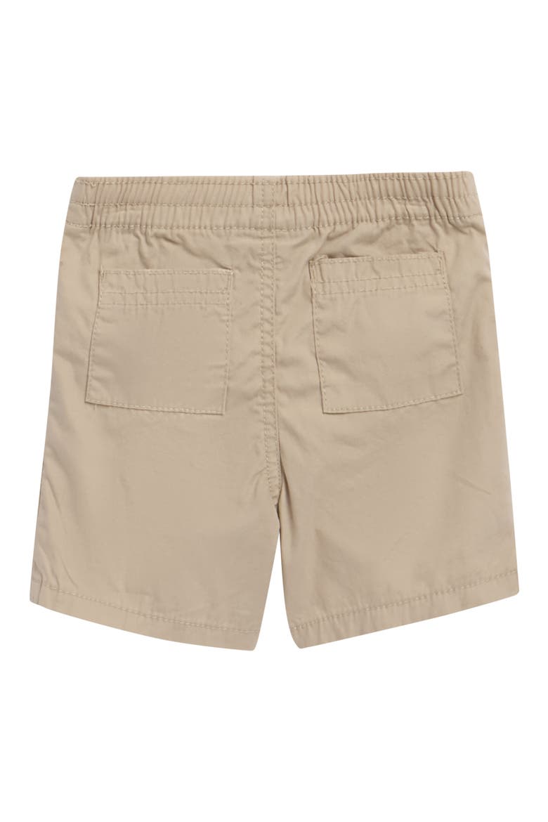 Logo Print Cotton T-Shirt & Shorts Set, Alternate, color, BEIGE MULTI