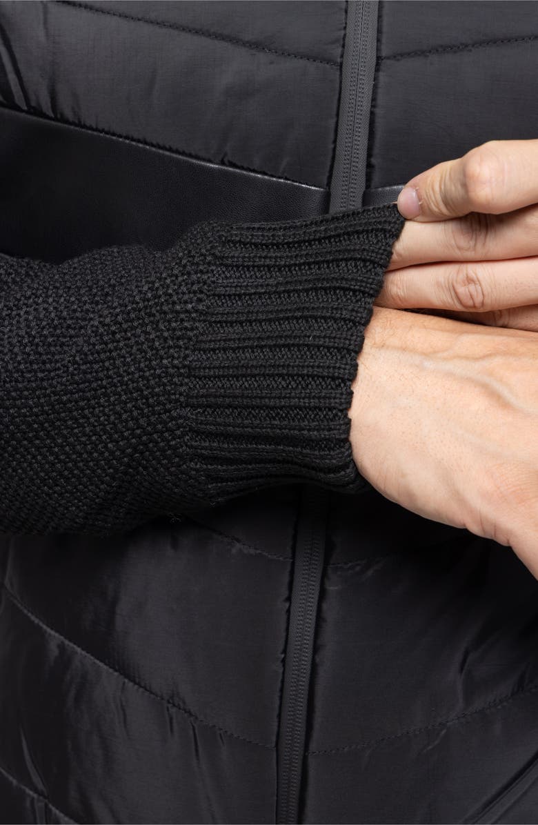 XRAY X-RAY Lightly Insulated Full Zip Jacket, Alternate, color, Black/ Black