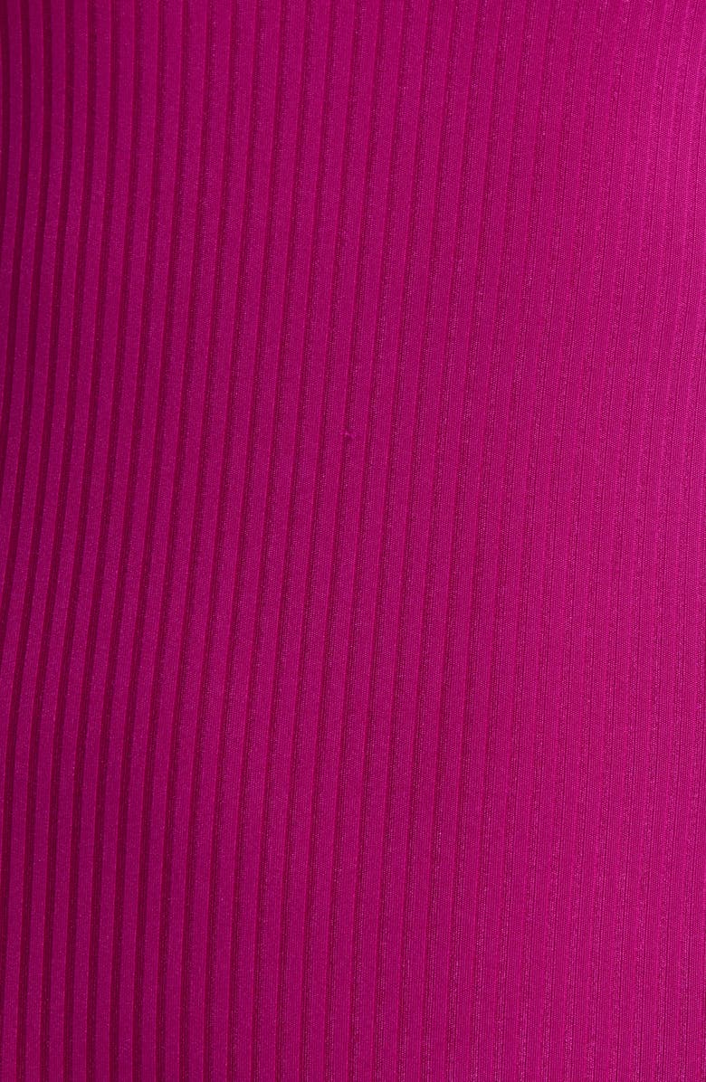 lemlem Elene Rib One-Piece Swimsuit, Alternate, color, Beri Magenta