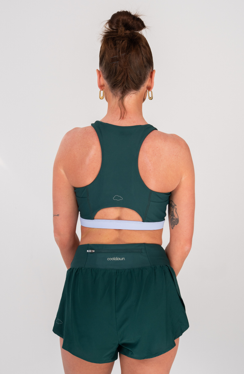 Cooldown Molly Shorts, Alternate, color, Midnight Green
