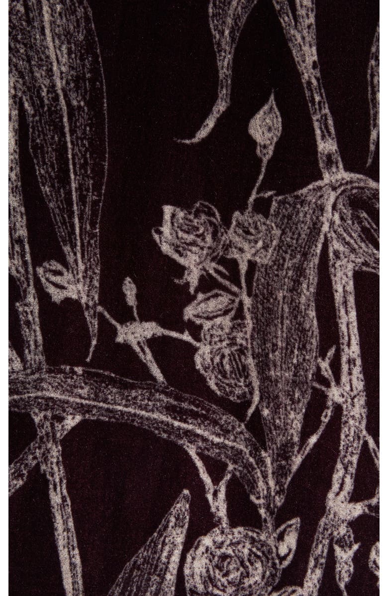 La DoubleJ Pajama Shirt, Alternate, color, Bamboo Burgundy