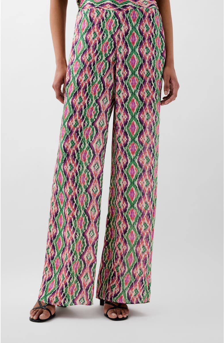 Scalpers Rombo Print Pant, Main, color, Purple-Green