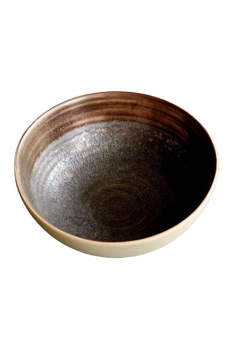 Akita Stoneware 4-Piece Bowl Set, Alternate, color, Copper