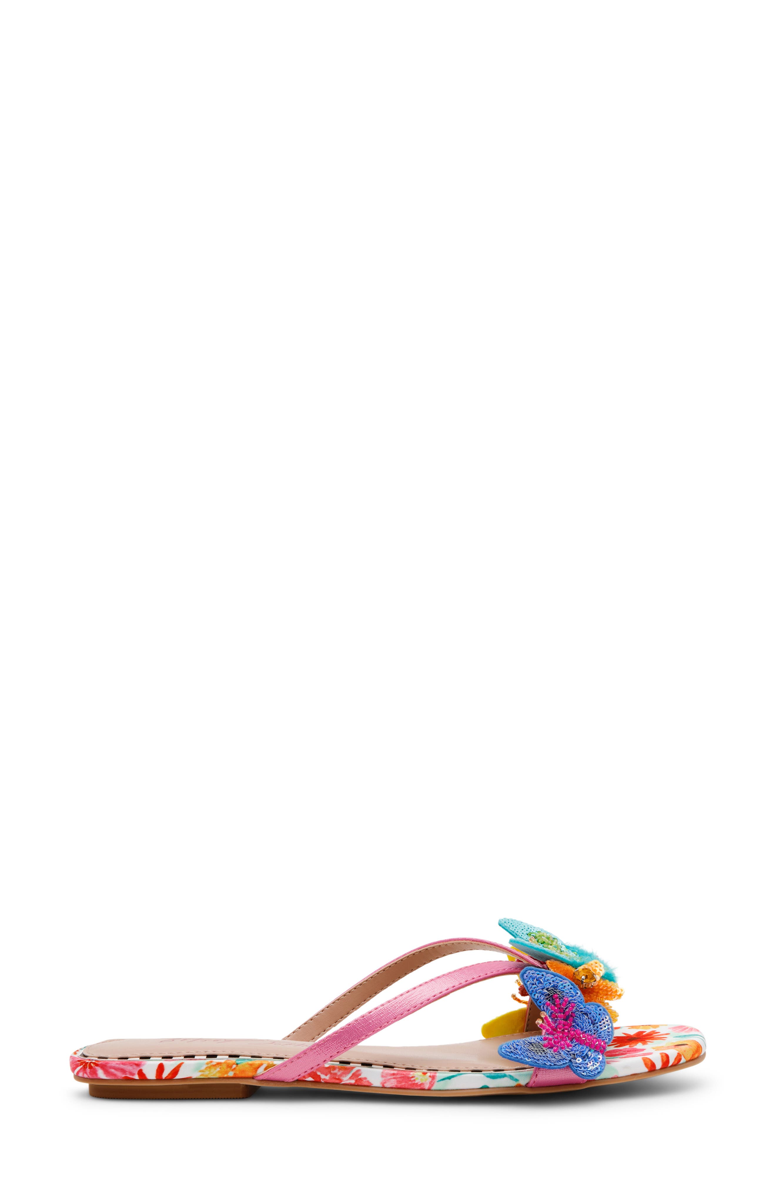 Betsey Johnson Sellena Slide Sandal, Alternate, color, 