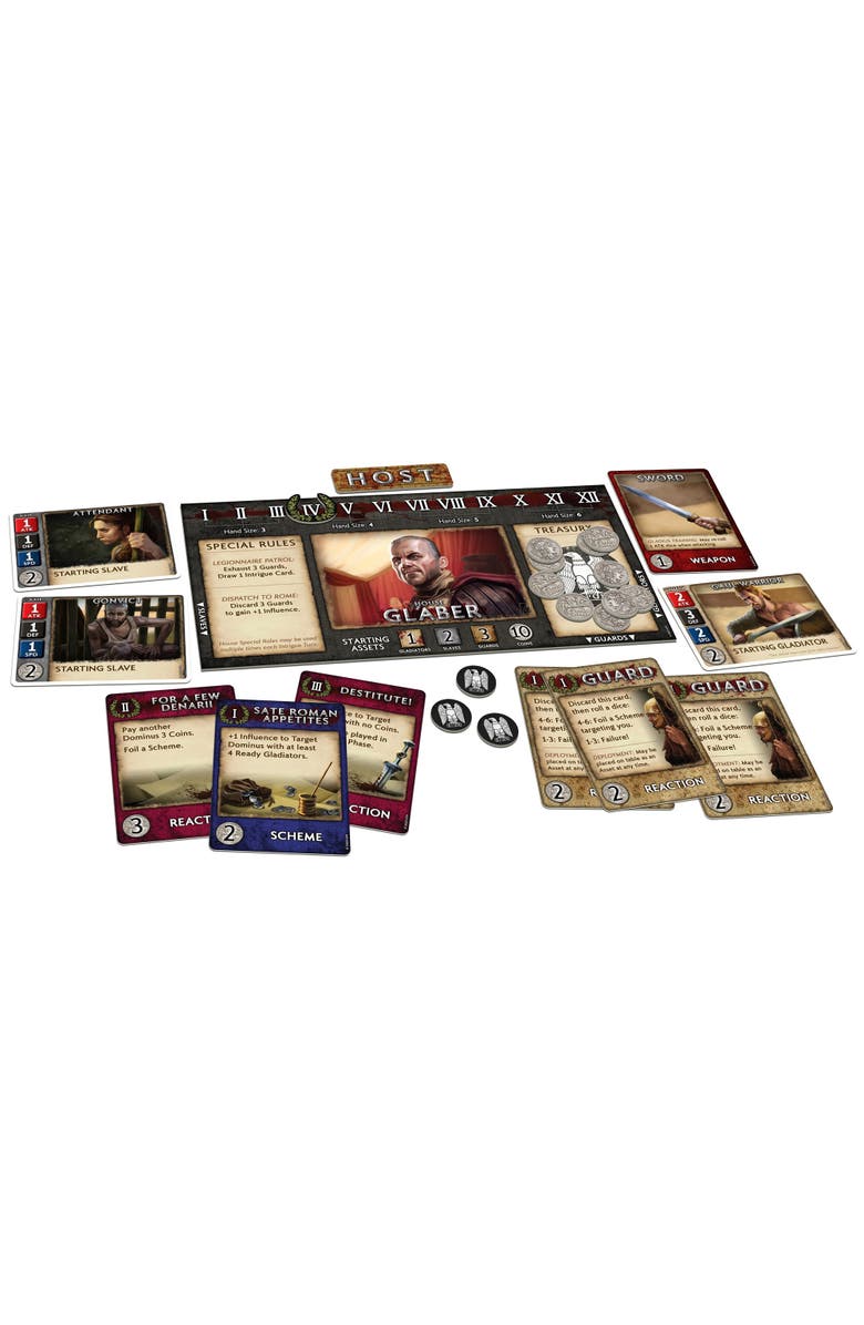 Gale Force Nine Spartacus, A Game of Blood and Treachery, Alternate, color, Multicolored