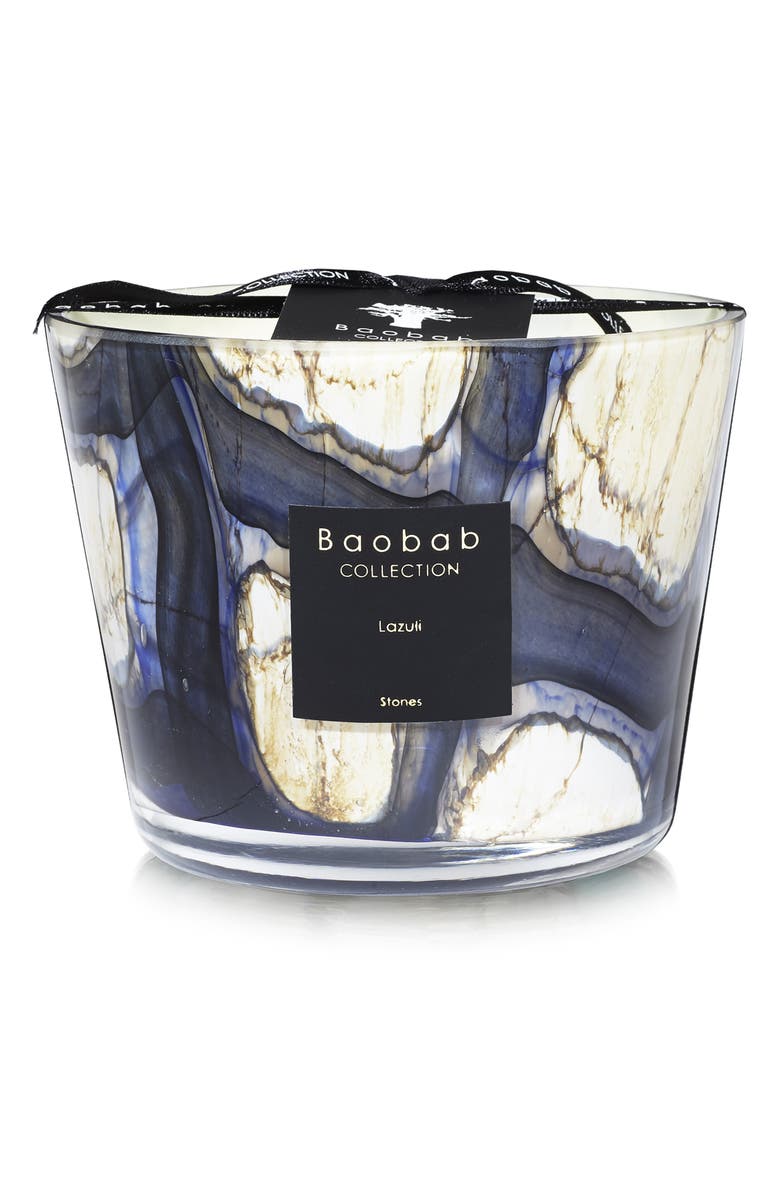 Baobab Collection Stones Lazuli Candle, Main, color, 