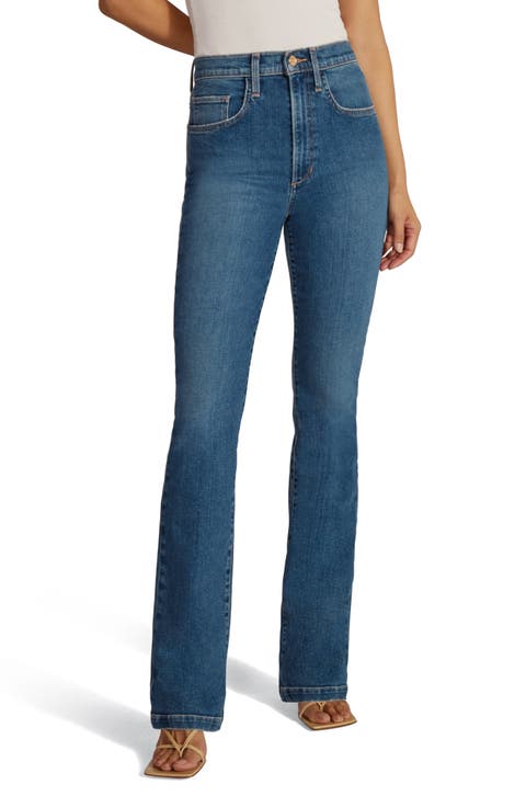 The Valentina Super High Waist Bootcut Jeans (Ascot)