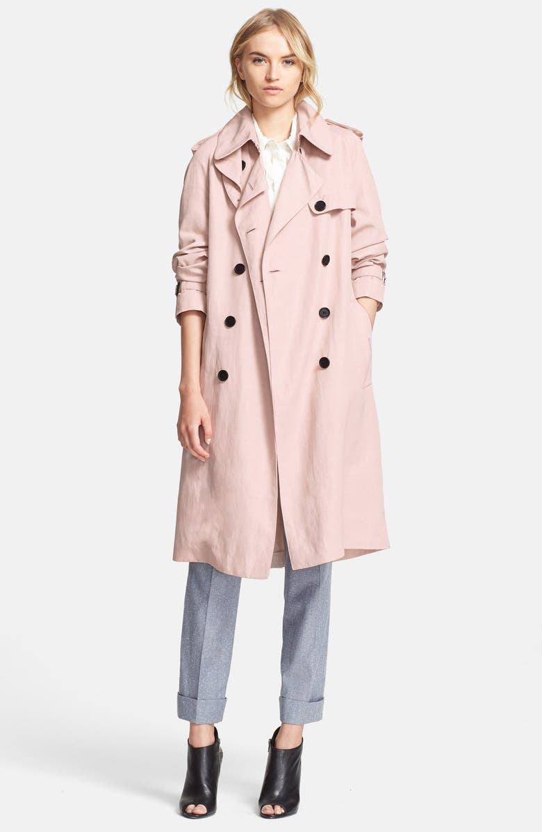 Burberry London 'Terrington' Double Breasted Trench Coat, Main, color, 