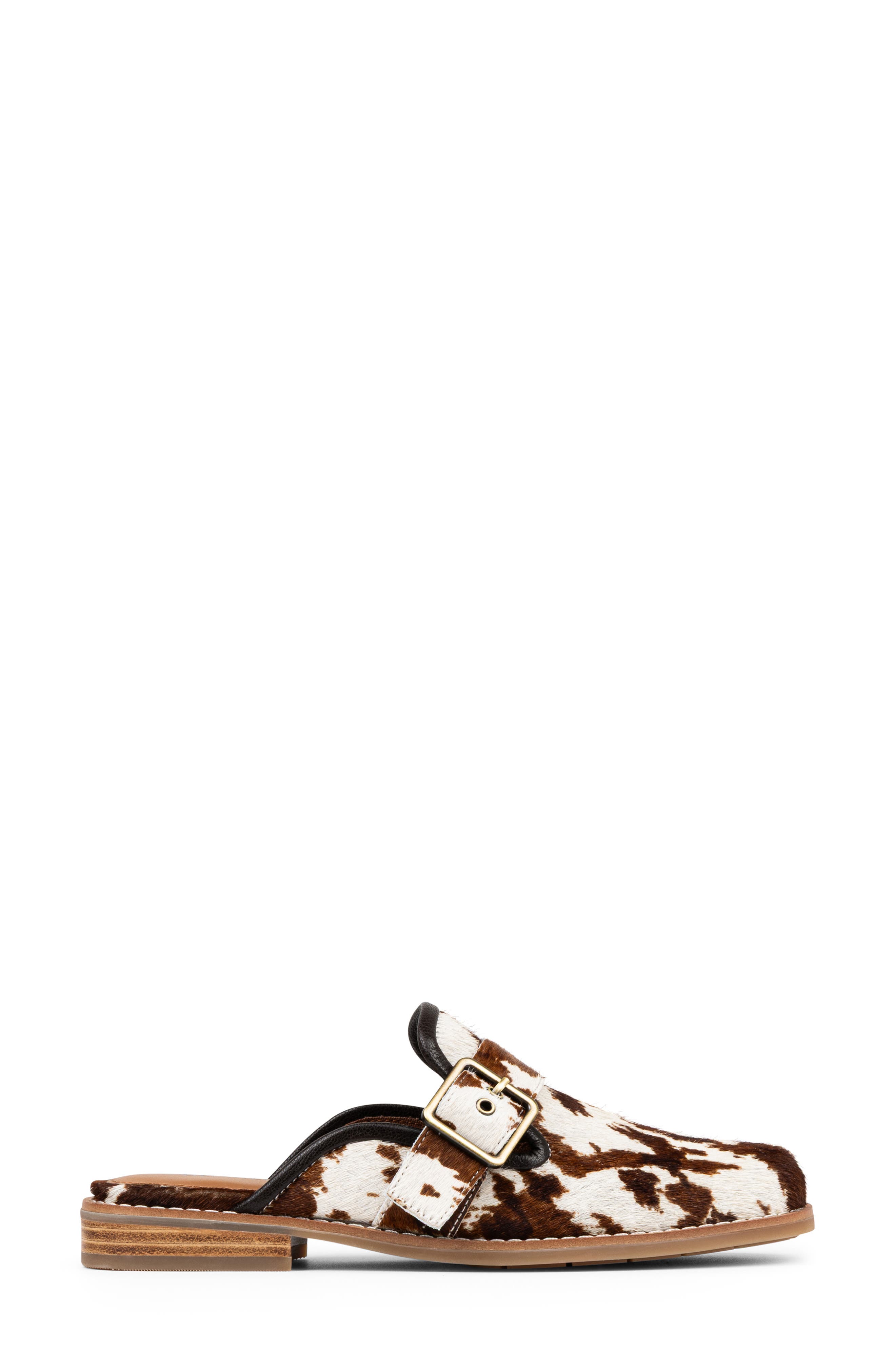 Donald Pliner Sabel Genuine Calf Hair Buckle Mule, Alternate, color, 