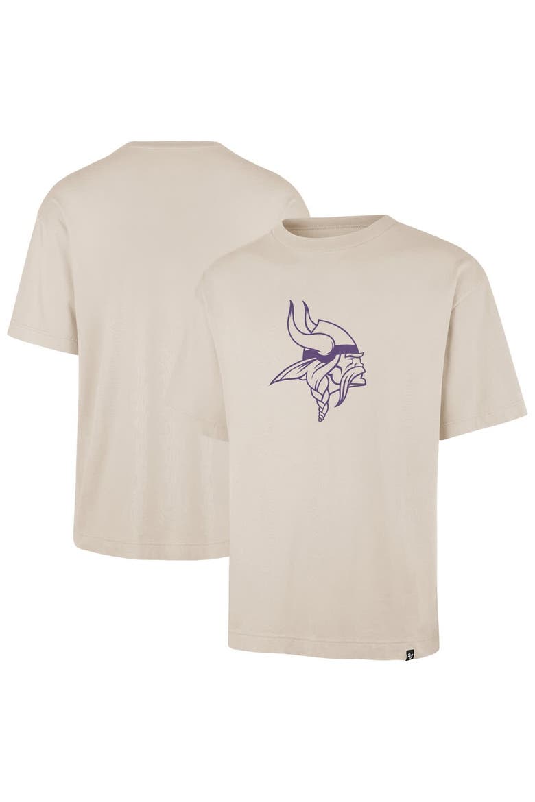 Men's '47 Tan Minnesota Vikings Bouldering Imprint Ravine Foundation T-Shirt, Main, color, Tan