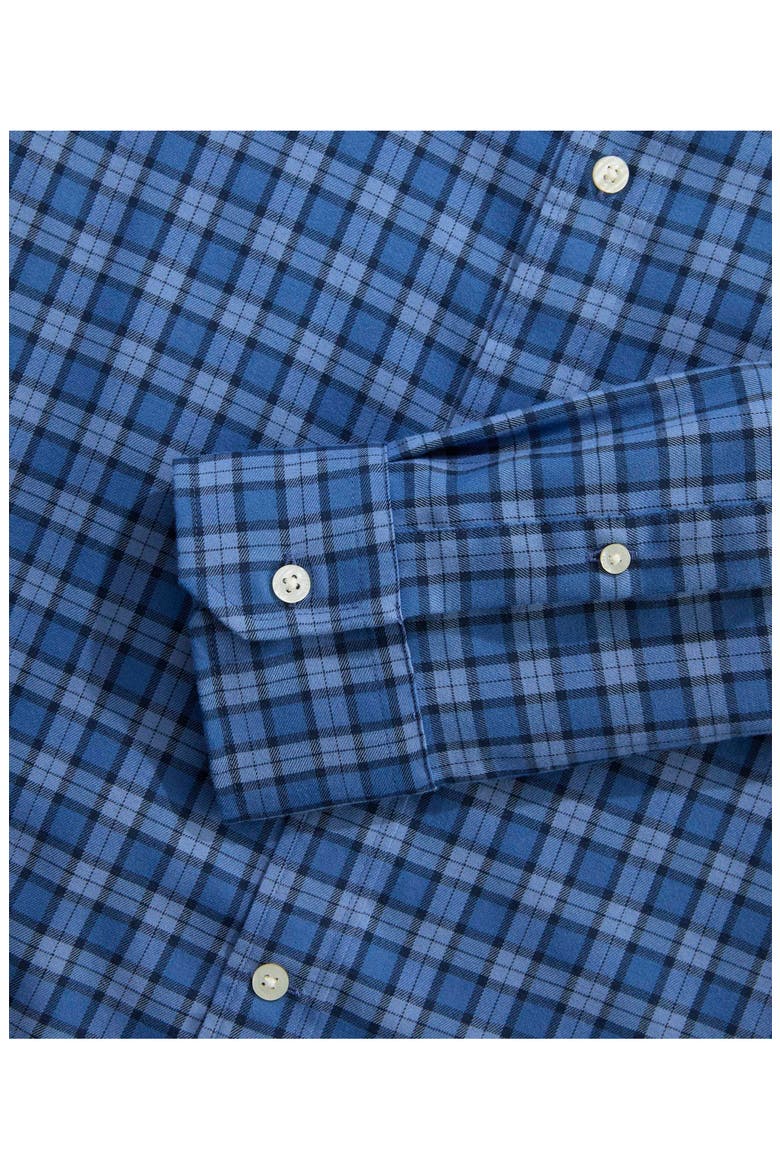 Plaid Tech Twill Shirt, Alternate, color, L544 MOONS