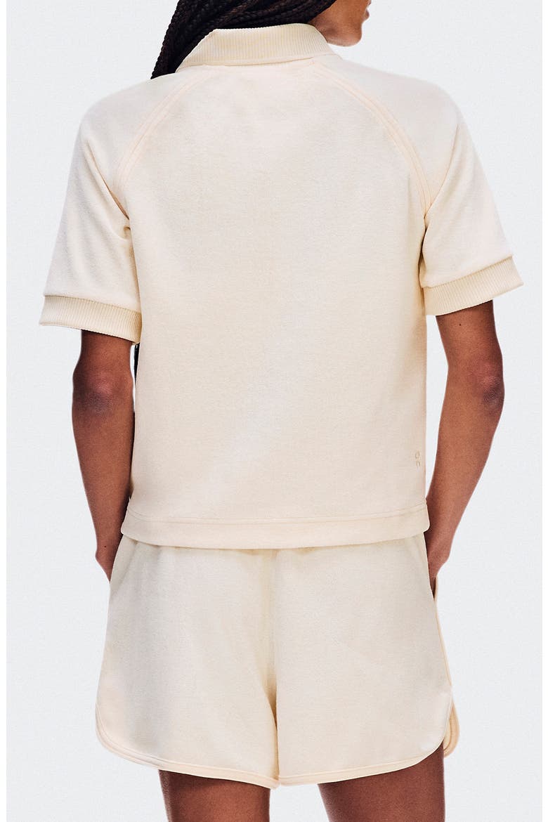 Courtside Cotton Blend Terry Polo, Alternate, color, CHANTILLY