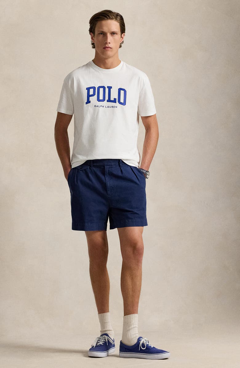 Polo Ralph Lauren Logo Graphic T-Shirt, Alternate, color, White