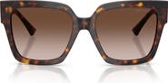 Jimmy Choo 54mm Gradient Square Sunglasses