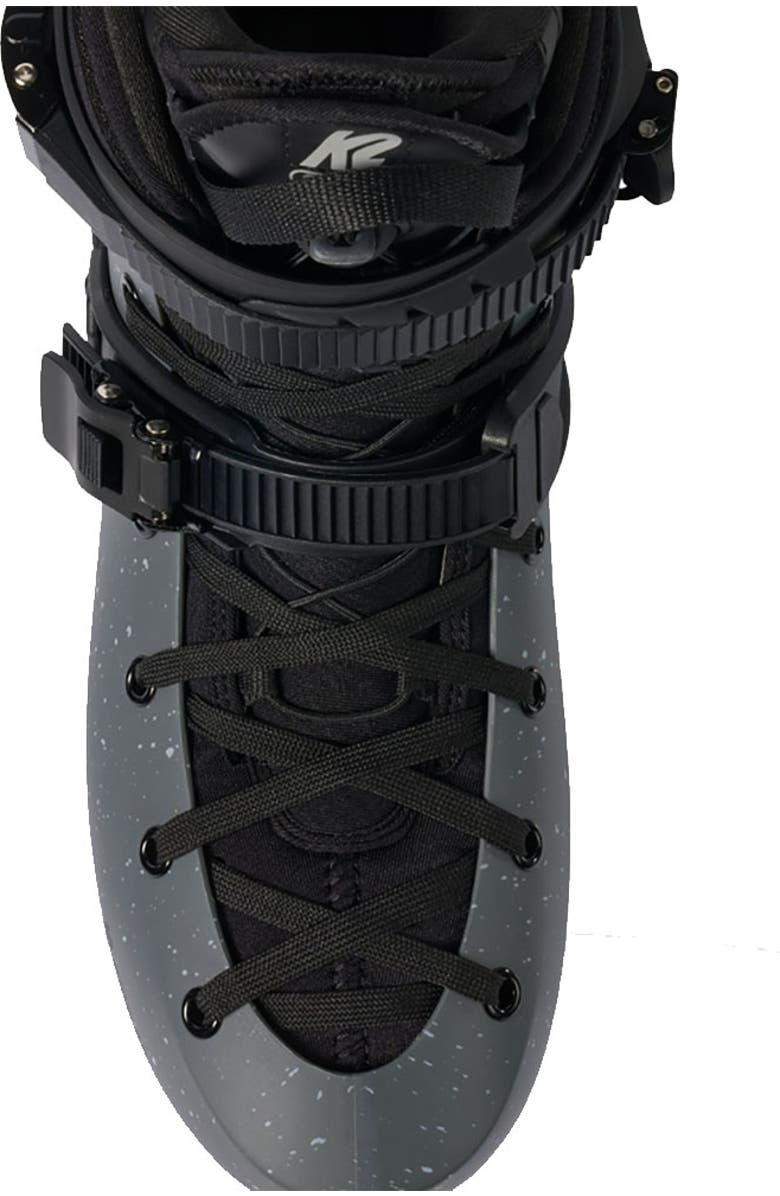 K2 Grid 80 Inline Skates for Men Women Adult, Unisex Street Fitness Roller Skate Blades, Alternate, color, Midnight Gray