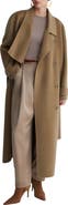 Reiss Arlo Double Breasted Wool Blend Coat