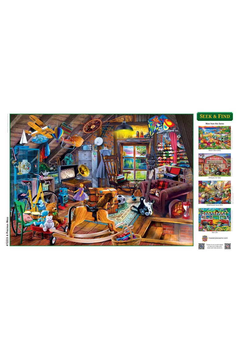 A Precious Mess 1000 Piece Jigsaw Puzzle, Alternate, color, Multicolor