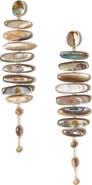 Chan Luu Mizumi Abalone Drop Earrings