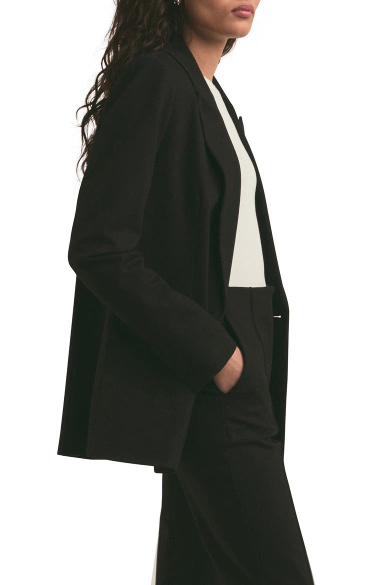 Suits You Blazer, Alternate, color, BLACK