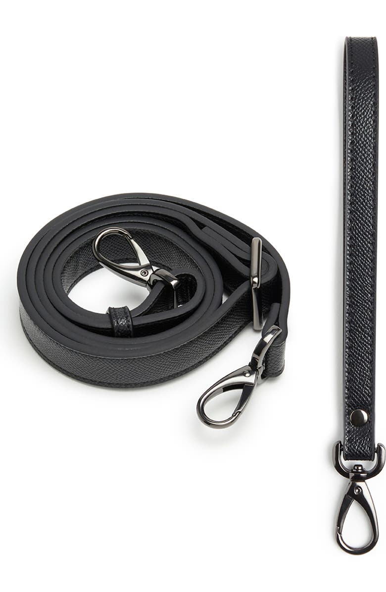 LaBante London Alder Clutch & Cross-Body Bag, Alternate, color, Black