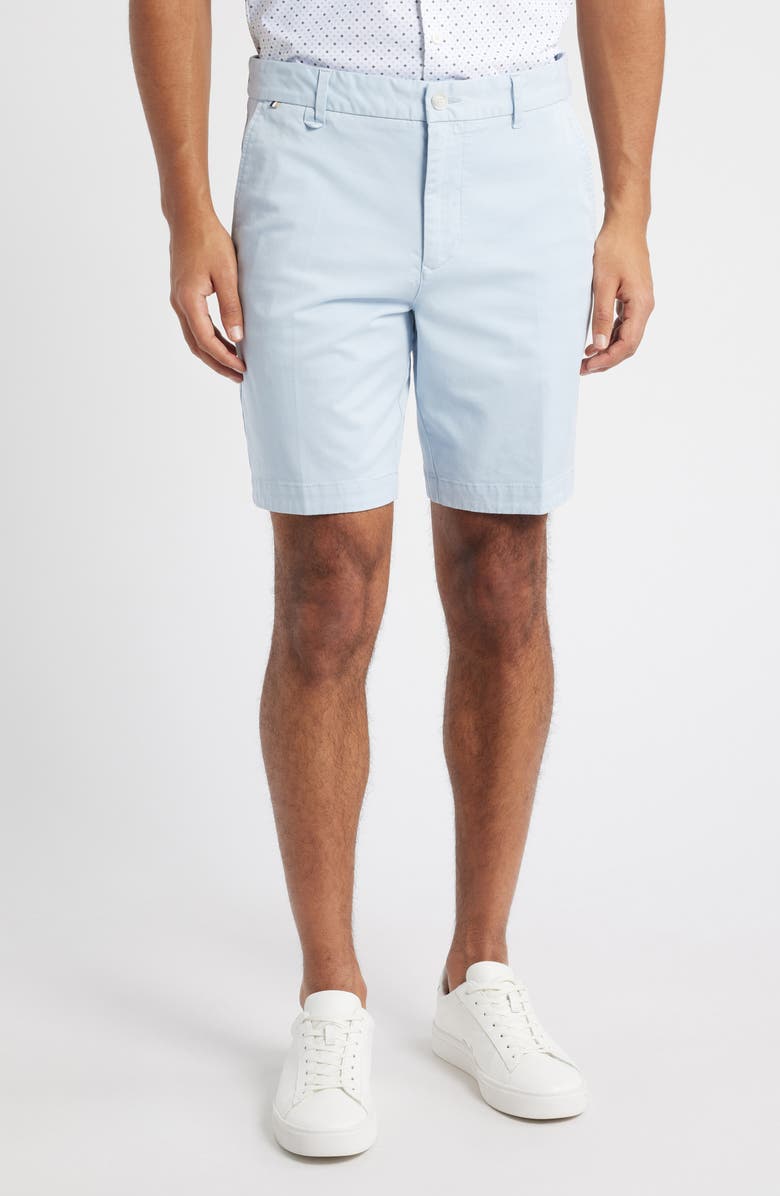 BOSS Slice Shorts, Main, color, Light/ Pastel Blue