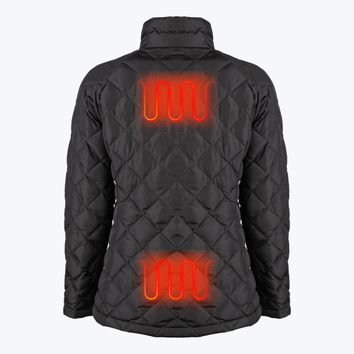 Mobile Warming Trilogy 3-in-1 Heated Waterproof Jacket In Black