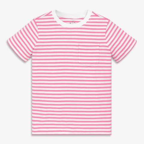 Kids Stripe Pocket Tee (Toddler, Little Kid, Big Kid)