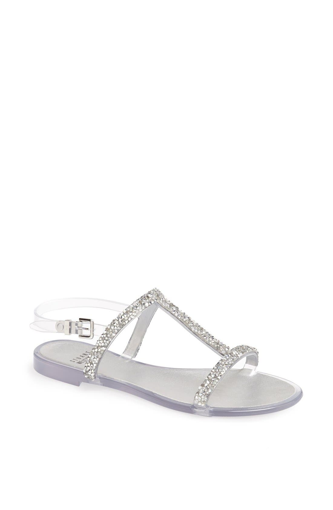 Stuart Weitzman 'Teezer' Sandal, Main, color, 