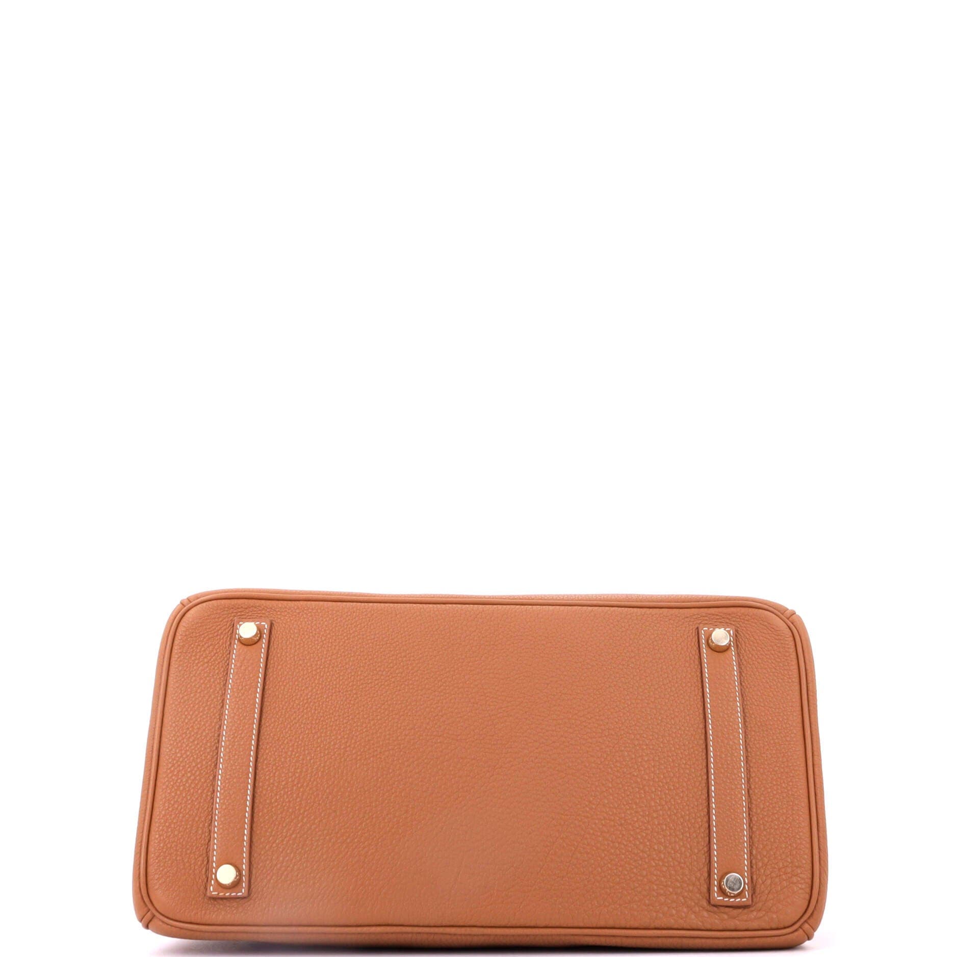 Birkin Handbag Brown Togo with Gold Hardware 35, Alternate, color, Metallic Gold