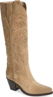 Golden Goose Wish Star Pointed Toe Western Tall Boot